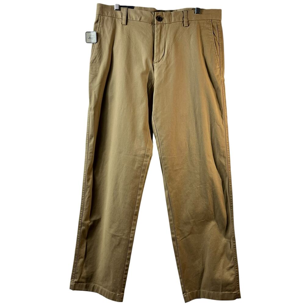 NWT Bass Stretch Wilton‎ Chino Pants 34 x 32